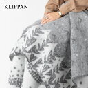 クリッパン KLIPPAN 2270 ブランケット レイクインザバレー LAKE IN THE VALLEY 雑貨 ひざ掛け ラムウール 北欧 生地 インテリア...