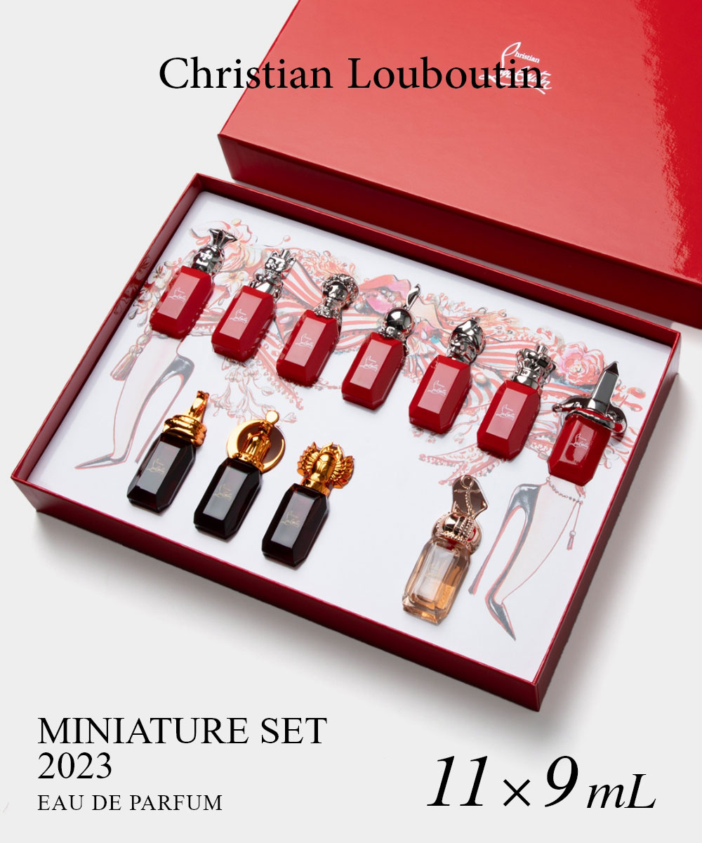 クリスチャンルブタン Christian Louboutin CLB FRAG MINIATURE SET 2023 11X9ML ルビワールド ミニチュアセット オードパルファム 11×9mL レディース フレグランス