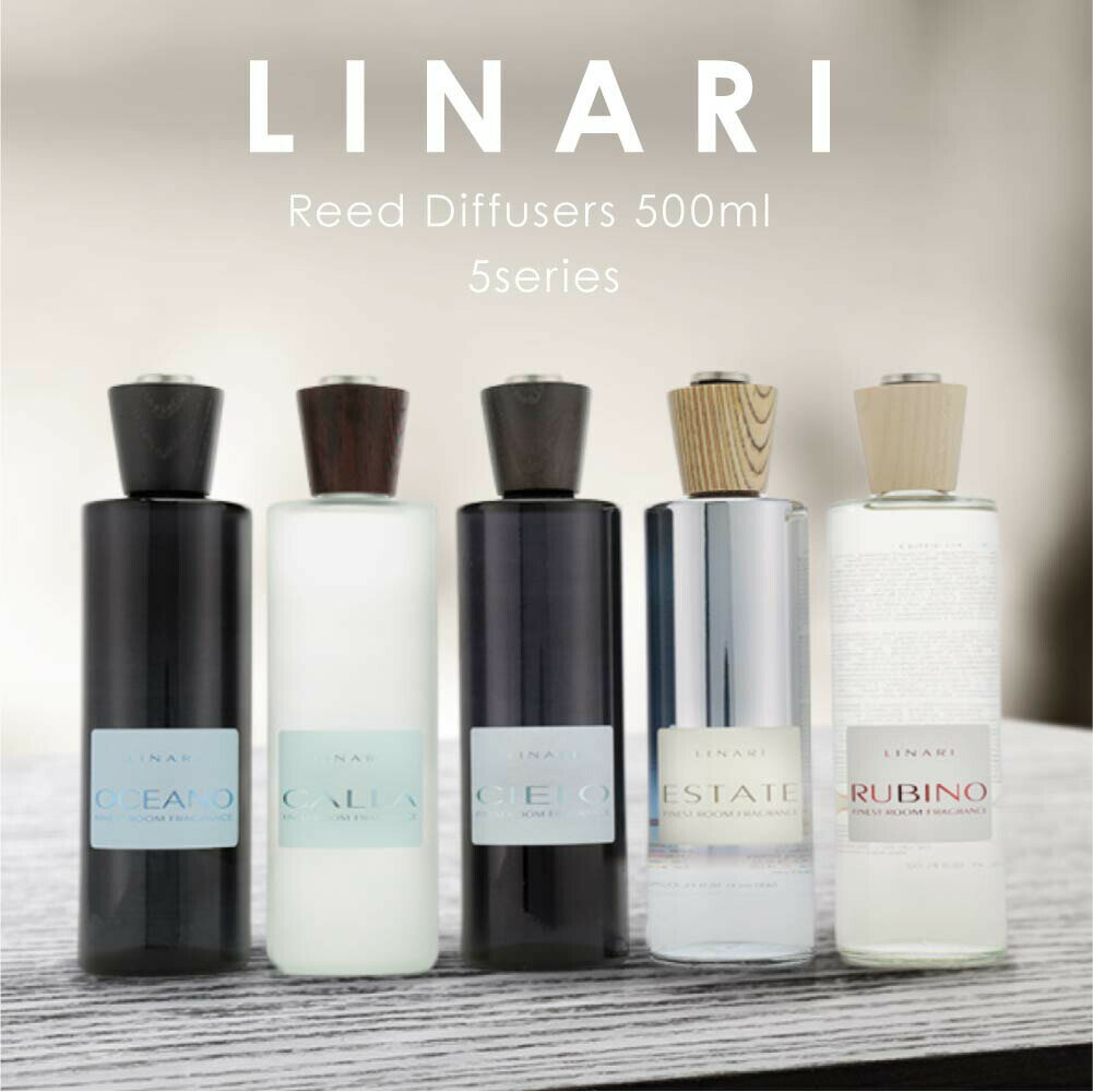 リナーリ LINARI リードディフューザー 500mL カラー チェロ エスタータ ルビーノ 【 ホテル ルーム インテリア リビング オイル リラックス プレゼント ルームフレグランス ギフト バレンタイン 】