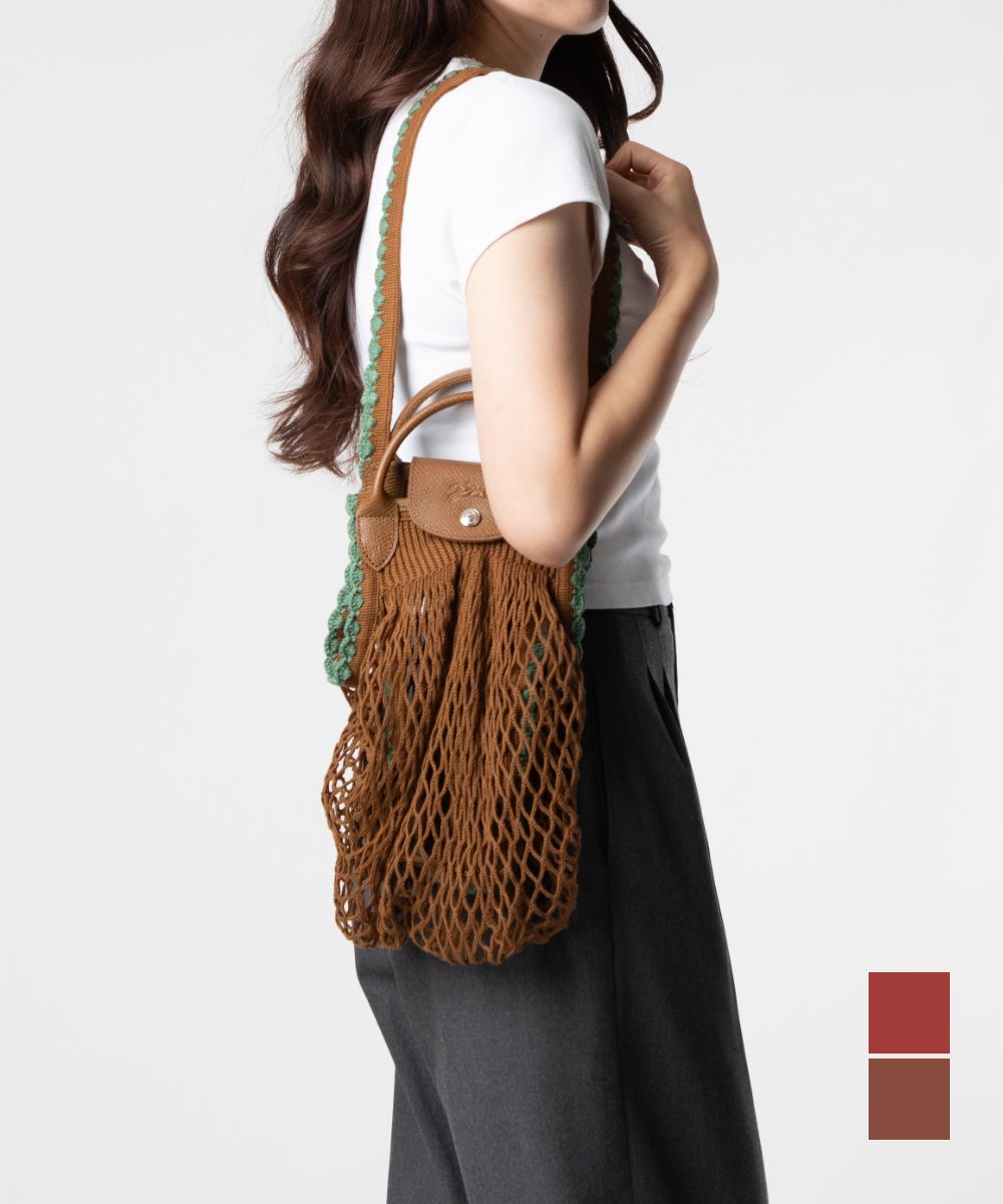 Rakuten - ロンシャン LONGCHAMP Le Pliage Collection ル プリアージュ コレクション Mesh bag L メッシュバッグ 10121 HGW ショルダーバッグ レディース バッグ