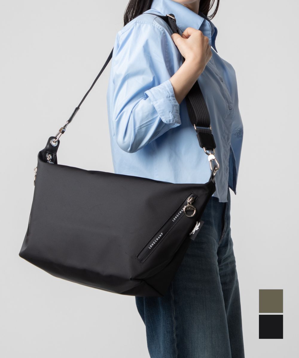 乐天商城 - ロンシャン LONGCHAMP Le Pliage Energy ル プリアージュ エナジー Crossbody bag クロスボディバッグ 10343 HSR ショルダーバッグ レディース バッグ ブラック