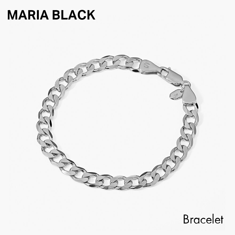 ＼10%OFF／ マリアブラック MARIA BLACK 400237AG ブレスレット Forza Bracelet Small レディース アクセサリー フォルツァ スモール SLIVER HP シンプル ジュエリー カジュアル ギフト プレゼント お祝い 記念 シルバー