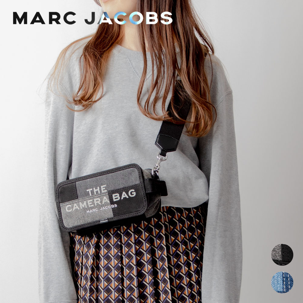 マークジェイコブス ショルダーバッグ レディース マークジェイコブス MARC JACOBS H126M06FA21 ショルダーバッグ レディース バッグ ザ デニム カメラバッグ THE CAMERA BAG 肩掛け カジュアル シンプル プレゼント 斜め掛け ブラックデニム / ブルーデニム