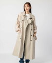 メゾン マルジェラ MAISON MARGIELA SI1AH0003 S54708 コート TRENCH COAT メンズ アウター ベルト付き スプライスコート ブラッシュドコットン 4ステッチ ウェア 秋冬 保温 防風 防寒 おしゃれ シンプル ギフト プレゼント コロニアルサンド 44 46 48