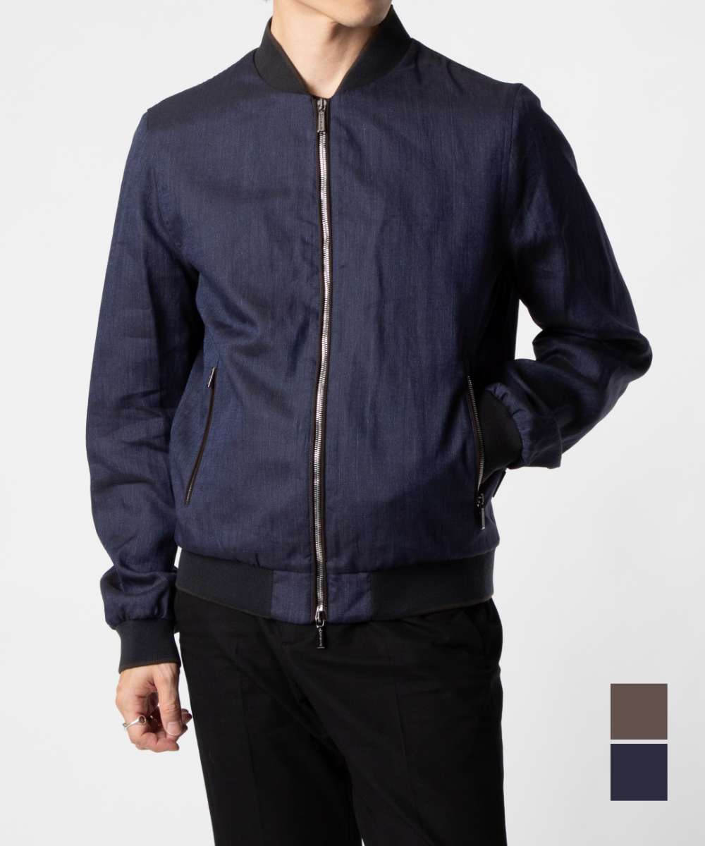 樂天商城 - ムーレー MOORER SORANO-SA ソラーノ ボンバー ジャケット メンズ アウター