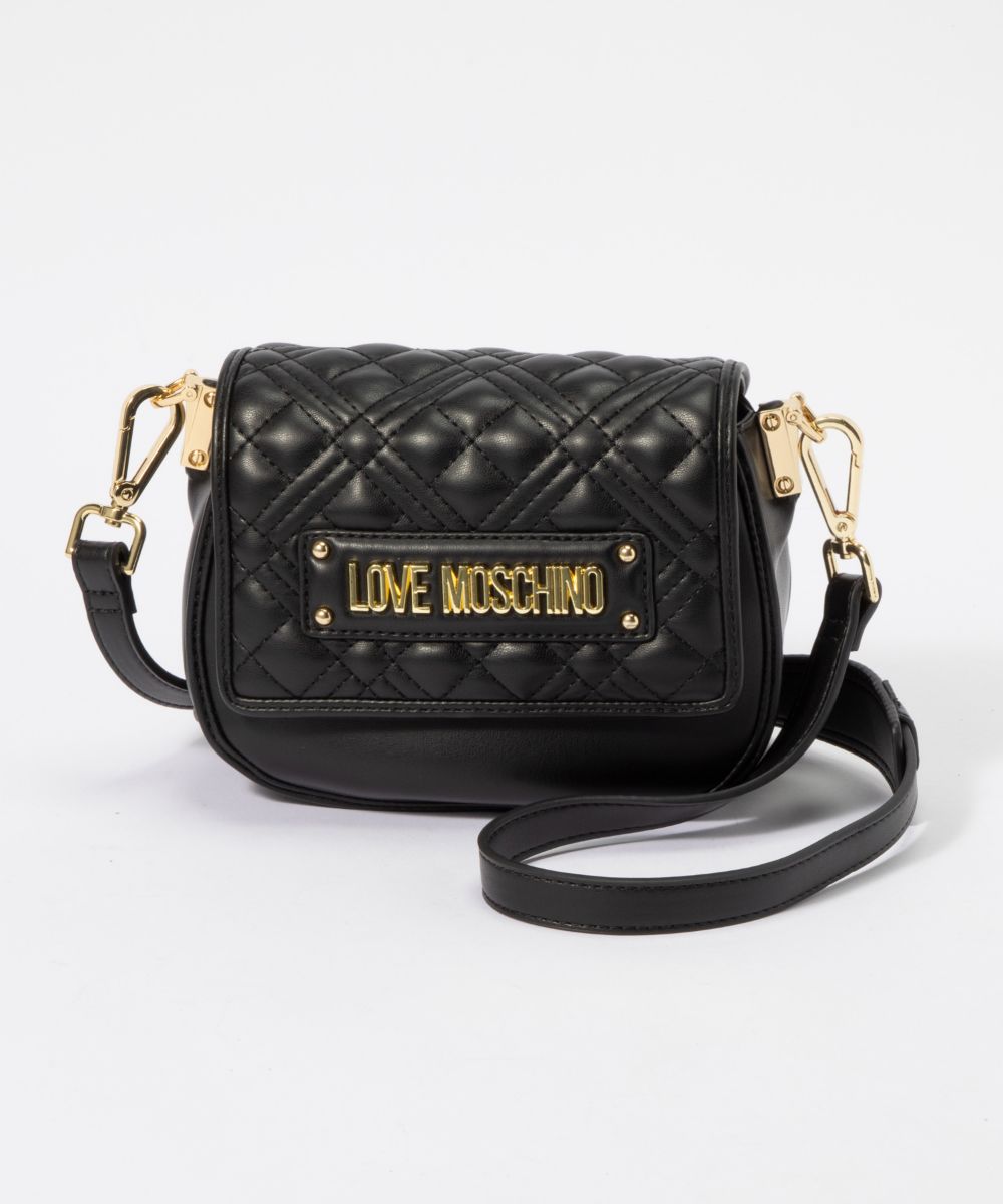 モスキーノ MOSCHINO JC4310PP9ELA0000 ショルダーバッグ レディース バッグ ラブ モスキーノ ロゴ プレゼント 肩掛け 誕生日 オシャレ ギフト 鞄 かばん ブラック