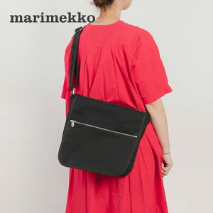 マリメッコ Marimekko ショルダーバッグ レディース バック 斜め掛け 肩掛け プレゼント 無地 シンプル オルカラウックアルバーニ OLKALAUKKU URBAANI ギフト 通勤 通学 鞄 黒 ブラック 39874 誕生日 記念日 エコバッグ