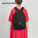 マリメッコ Marimekko リュック メトロ METRO 39972 レディース バック リュックサック バックパック ビジネス お出かけ カジュアル シンプル 無地 通勤 通学 タウンユース デイパック ブラック ギフト プレゼント 誕生日 記念日