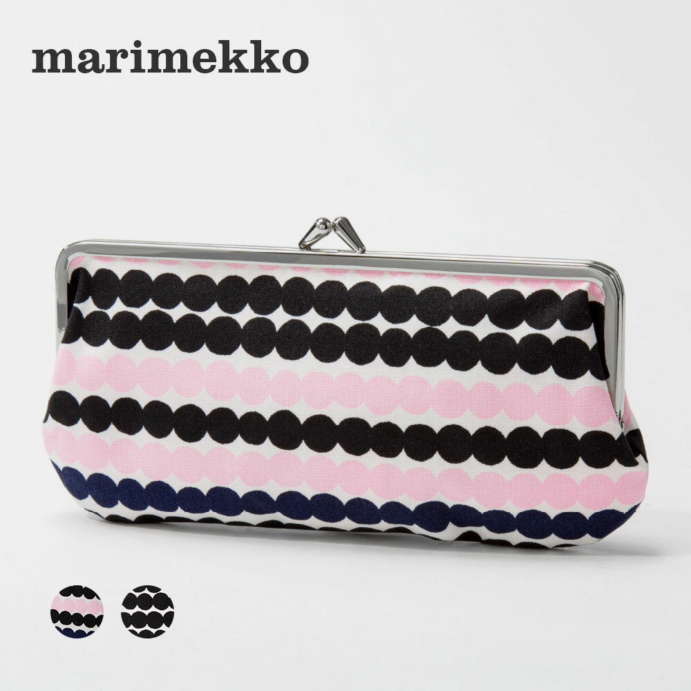 がま口 マリメッコ Marimekko 047830 ポーチ ラシィマット シルマラシクッカロ レディース 小物 コスメポーチ がま口 収納 マルチポーチ 細長 Rasymatto Silmalasi Kukkaro 小物入れ ペンケース 935 プレゼント 記念 お祝い 全2色935 190