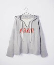 マルニ MARNI FLJE0129PY USCU55 パーカー メンズ トップス 長袖 プルオーバー スウェット インレイ レタリング ロゴ 裏起毛 カジュア...