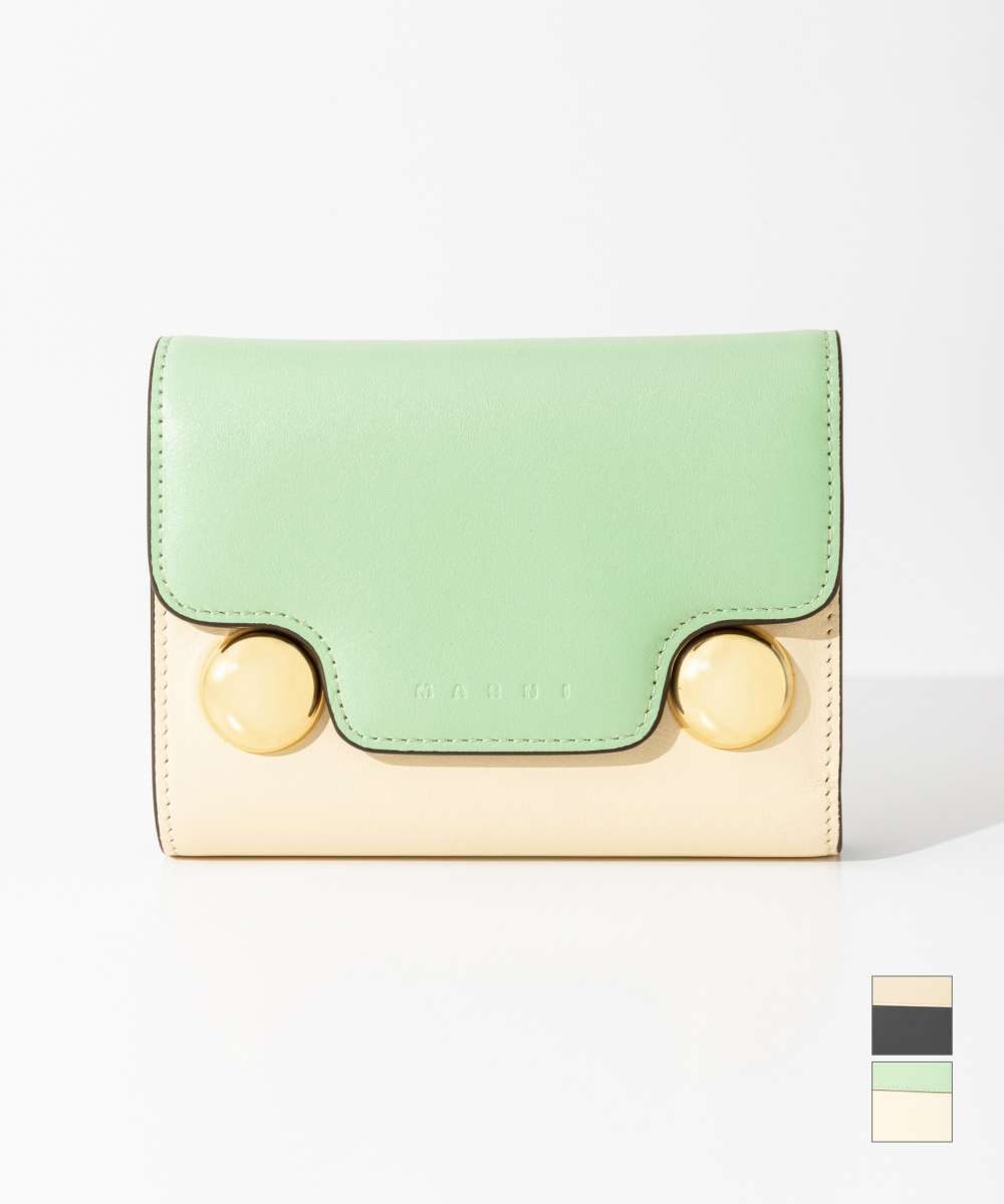 樂天商城 - マルニ MARNI TRIFOLD WALLET 三つ折りウォレット PFMO0109U3 P6948 三つ折り財布 レディース 財布