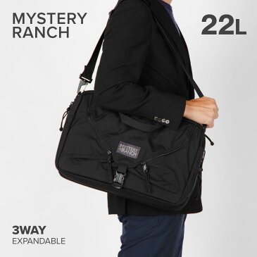 ミステリーランチ MYSTERY RANCH 3 WAY BRIEFCASE EXPANDABLE ブリーフケース エクスパンダブル 3ウェイ ブリーフケース メンズ レディース ビジネスバッグ リュックサック バックパック アウトドア 22L 通勤 通学 カジュアル 肩掛け 斜めがけ ギフト 鞄 ブラック【2022SS】