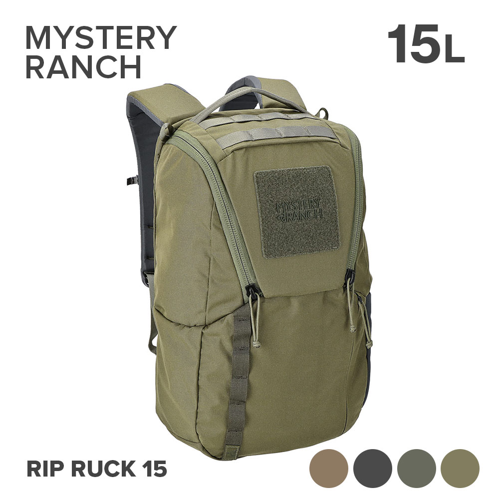 ミステリーランチ リュック メンズ ミステリーランチ MYSTERY RANCH リュック メンズ バック リップラック15 リュックサック バックパック RIP RUCK 15 アウトドア キャンプ ビジネス ハイキング カジュアル 通勤 通学 15L フォリッジ 全4色