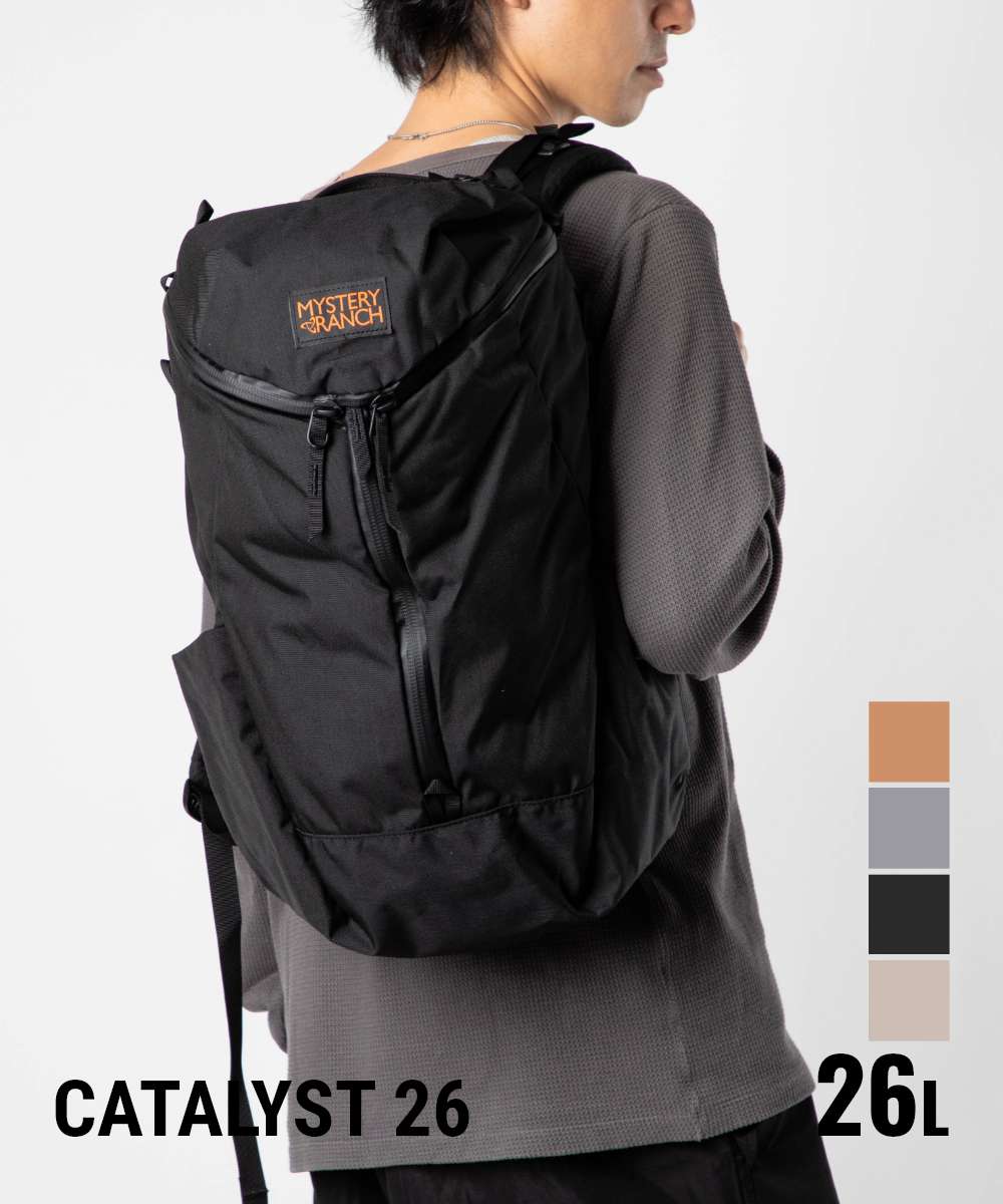 楽天U-STREAMミステリーランチ MYSTERY RANCH CATALYST 26 メンズ レディース バッグ リュック カタリスト バックパック 26L BACKPACK リュックサック アウトドア ハイキング トレッキング キャンプ ミリタリー 通勤 通学 旅行 大容量 丈夫 登山