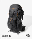 ミステリーランチ MYSTERY RANCH RADIX47 MENS リュック メンズ バッグ ラディックス バックパック 45L デイパック BACKPACK リュックサック アウトドア ハイキング トレッキング キャンプ ビジネス カジュアル 通勤 通学 旅行 丈夫 登山 ブラックハンター S M L XL