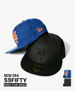 ニューエラ NEW ERA 59 FIFTY 59 フィフティー New York Mets MLB Black On Black ニューヨーク メッツ MLB ブラック オン ブラック Authentic Collection オーセンティック コレクション キャップ ユニセックス 帽子(4)