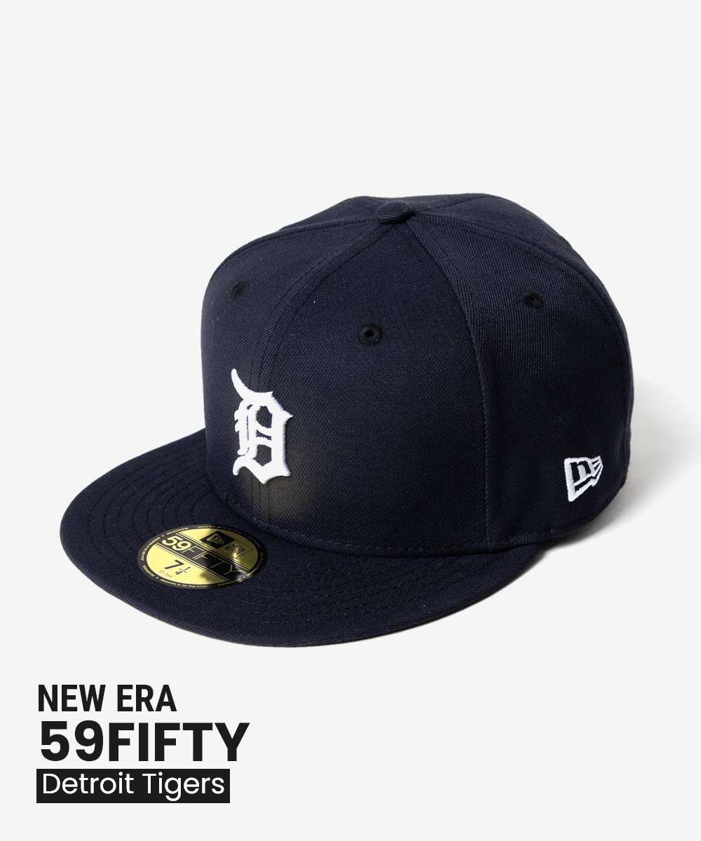 ニューエラ NEW ERA 59FIFTY 5950 MLB Detroit Tigers 5950 Fitted デトロイト タイガース 5950 フィット 70654425 キャップ ユニセックス 帽子
