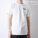 Off-White オフホワイト Tシャツ メンズ OMAA002S160010140119 トップス カットソー 半袖 Tシャツ ストリート ホワイト 白 ロゴ