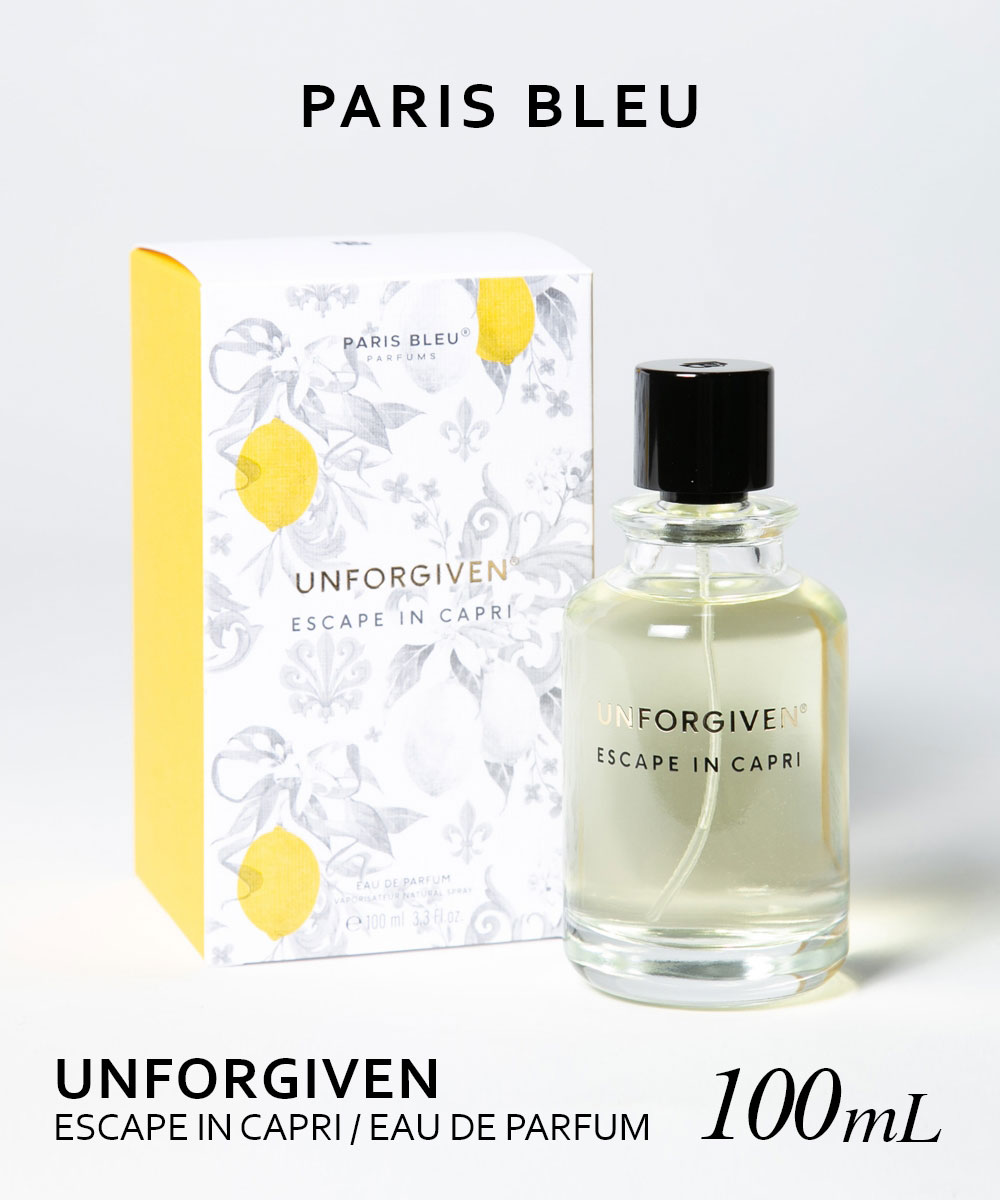 パリスブルー PARIS BLEU UNFORGIVEN ESCAPE IN CAPRI エスケープ イン カプリ オードパルファム 100ml ユニセックス フレグランス 香水 プレゼント ギフト 誕生日