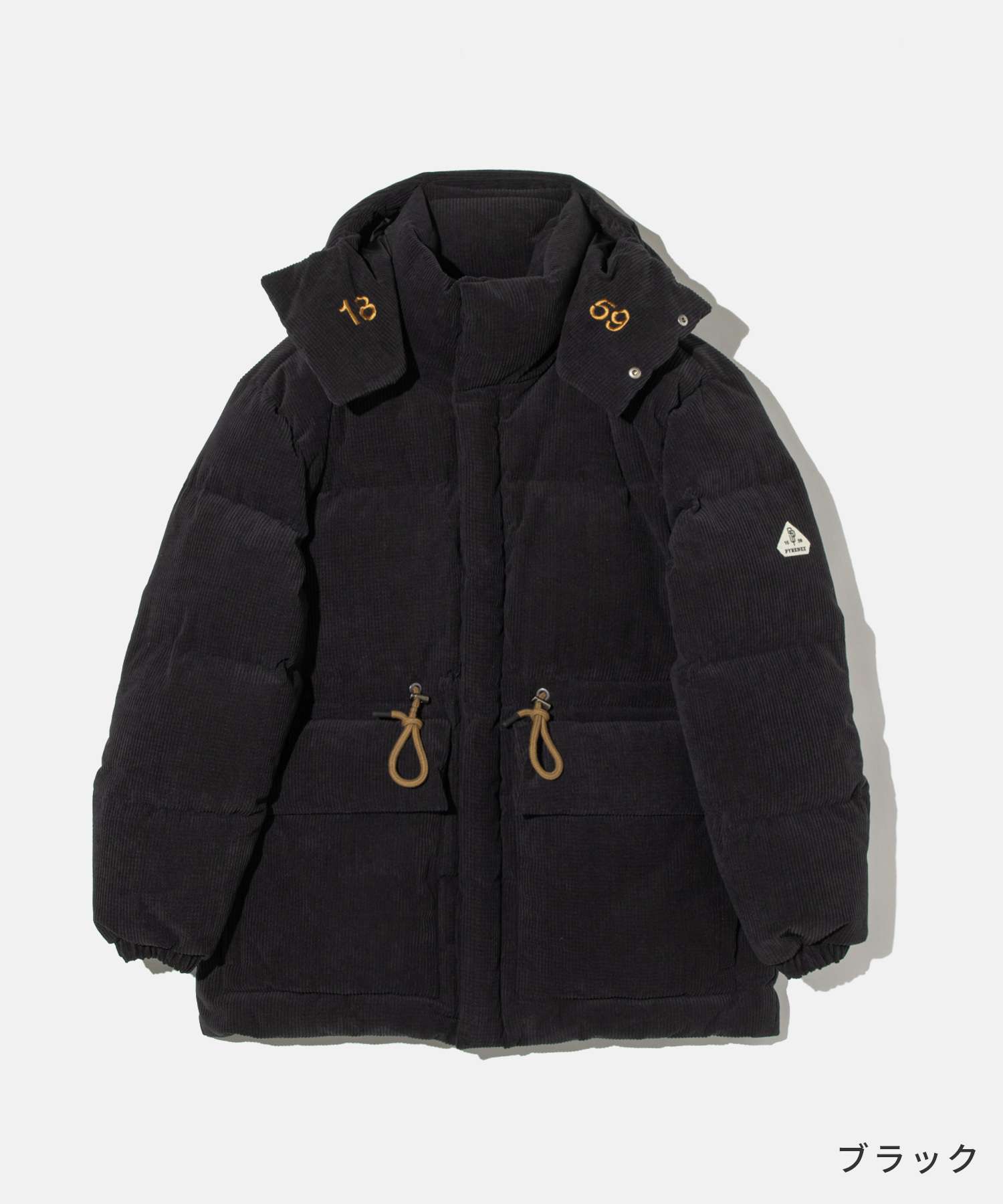 ピレネックス PYRENEX HUW028 ダウンジャケット THE BIG PUFFER メンズ アウター スパキッチ ザ ビッグ パファー ナイロン アウトドア ビジネス カジュアル 防寒着 秋冬 ブラウン / ブラック S / M / L