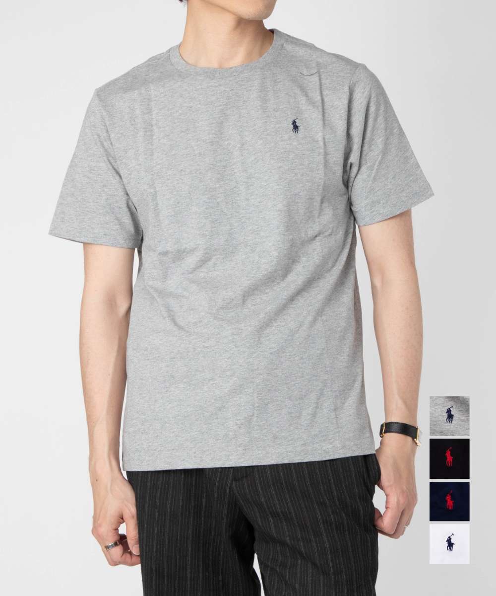 樂天商城 - ポロ ラルフ ローレン POLO RALPH LAUREN Cotton Jersey Crewneck T-Shirt コットン ジャージー クルーネック Tシャツ 323832904 子供服 キッズ ボーイズ メンズ レディース 大人もOK トップス