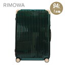 RIMOWA リモワ RIMOWA 870.77.41.5 キャリーバッグ Bossa Nova 77 E-Tag メンズ レディース バッグ スーツケース ビジネス 旅行 出張 海外 国内 グリーン ベージュ 94L 1週間～