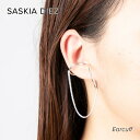 サスキア ディツ SASKIA DIEZ 045.05.04.000.09.20 イヤーカフ レディース アクセサリー ディーツ ワイヤーボールド WIRE BOLD EARCUFF DOUBLE NO2 925 AG SILVER 片耳用 フープ チェーン ブランド ギフト プレゼント 記念 誕生日 シルバー