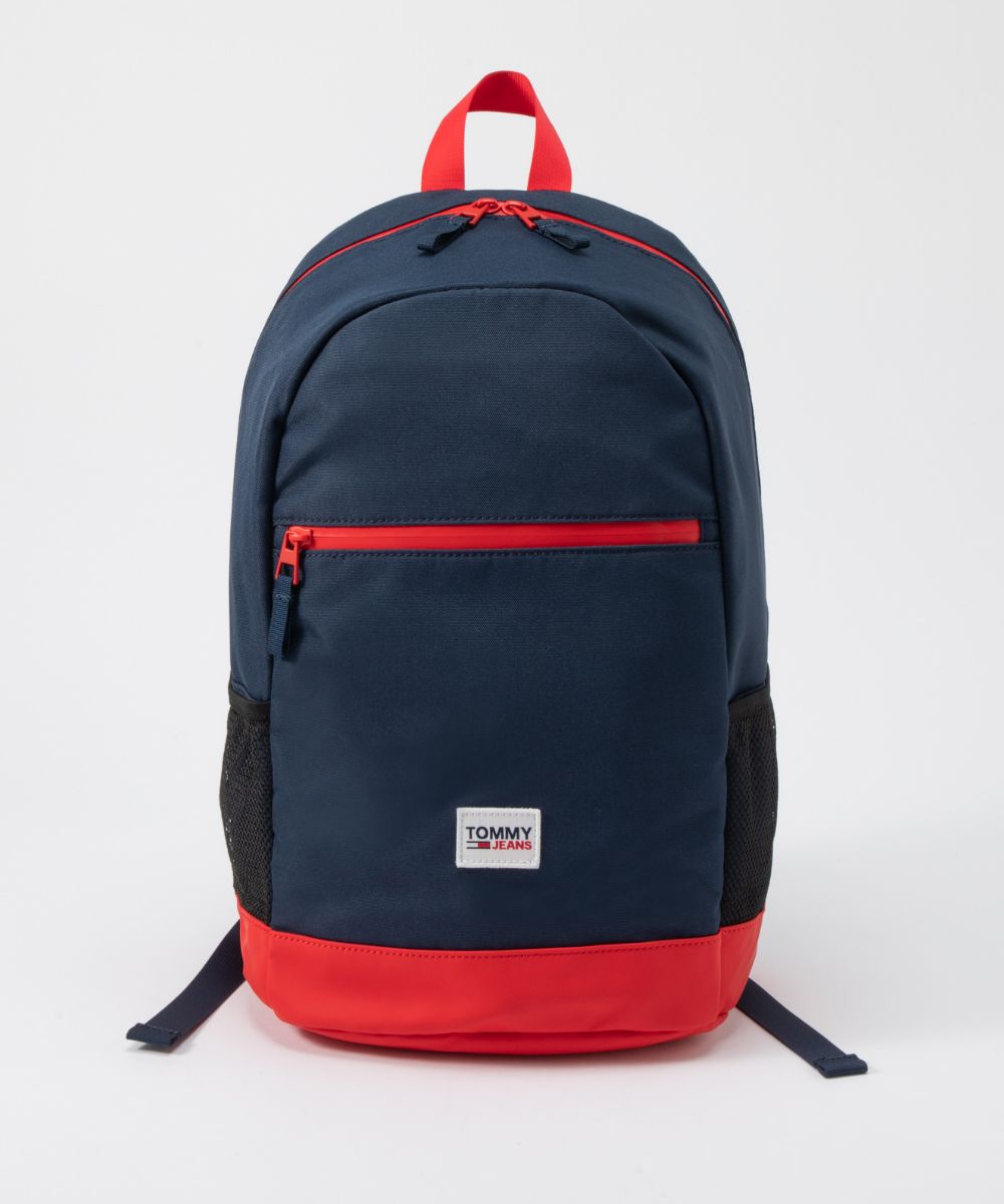 楽天U-STREAMトミーヒルフィガー TOMMY HILFIGER AM0AM06872 バックパック メンズ バック トミージーンズ TJM URBAN ESSENTIALS デイパック リュックサック BAKCPACK お出かけ 通勤 通学 旅行 軽量 カジュアル A4対応 アウトドア ギフト プレゼント 誕生日 記念 ネイビー