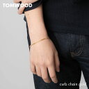 ゴールドのブレスレット（レディース） トムウッド TOM WOOD 100255 B13029CBM01 S925 ブレスレット レディース アクセサリー カーブチェーン curb bracelet M L gold 9k メッキ スターリングシルバー 925 ギフト プレゼント ゴールド Mサイズ Lサイズ 18cm 19.5cm 7インチ 7.7インチ