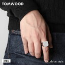 トムウッド TOM WOOD 100372M R74HRNA02 S925 リング メンズ アクセサリー 指輪 クッション サテン cushion satin ...