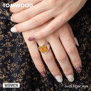 トムウッド TOM WOOD 100847 R74HUTIE01 S925 リング レディース アクセサリー タイガーアイ オパール Oval Tiger Eye ジュエリー ギフト プレゼント シルバー×タイガーアイ 48 50 52 54 56サイズ 7号～16号