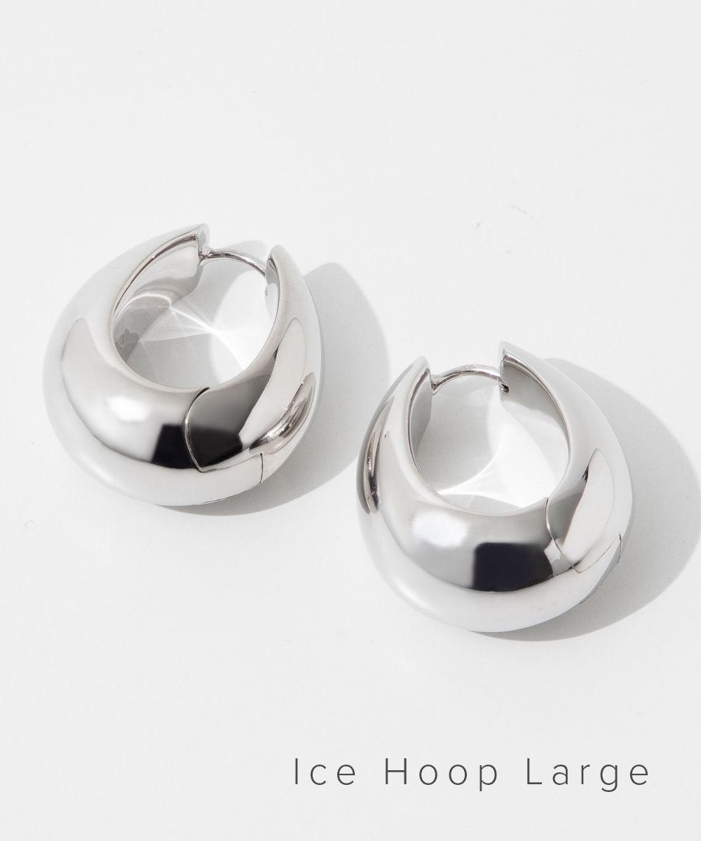 樂天商城 - トムウッド TOM WOOD 100507 E39HLNA01 S925 ピアス Ice Hoop Large メンズ レディース アクセサリー イヤリング アイス フープ ラージ 両耳販売 シルバー925 ペア ジュエリー ギフト プレゼント お祝い 記念 かわいい おしゃれ クリスマス シルバー