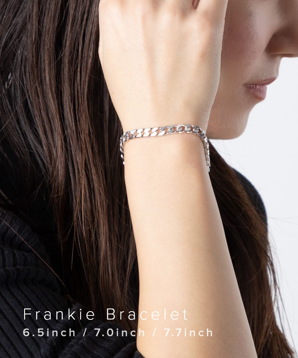 トムウッド TOM WOOD 100475 B10094NA01 S925 ブレスレット Frankie Bracelet メンズ レディース アクセサリー フランキー シルバー 925 ジュエリー ギフト プレゼント お祝い 記念 6.5inch 7.0inch 7.7inch ユニセックス シルバー 16.5～19cm