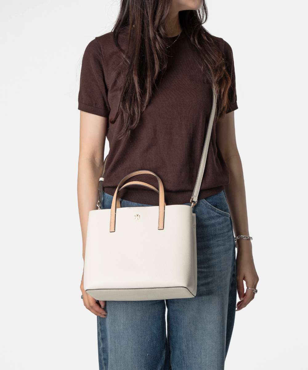 乐天商城 - トリーバーチ TORY BURCH Blake Color Block Pebble Small Tote ブレイク カラーブロック ペブル スモールトート 175948 トートバッグ ショルダーバッグ レディース バッグ