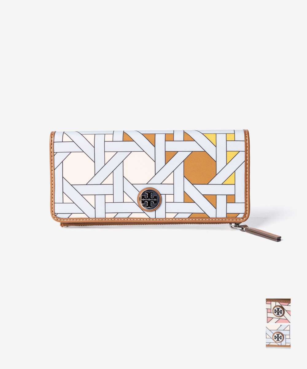 Tory Burch Tory Burch Basketweave Small Slim Envelope 財布