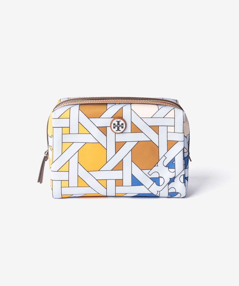 乐天商城 - トリーバーチ TORY BURCH Basketweave Cosmetic Case バスケットウィーブ コスメティック ケース 175895 ポーチ レディース 雑貨 小物