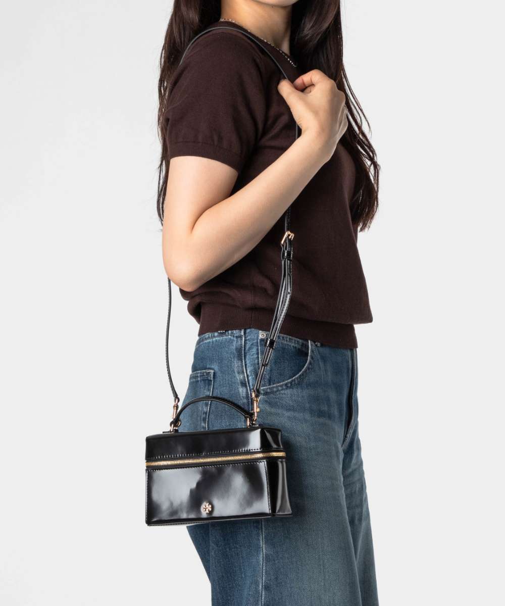乐天商城 - トリーバーチ TORY BURCH Emerson Smooth Vanity Bag エマーソン スムース バニティバッグ 176971 ショルダーバッグ ハンドバッグ レディース バッグ