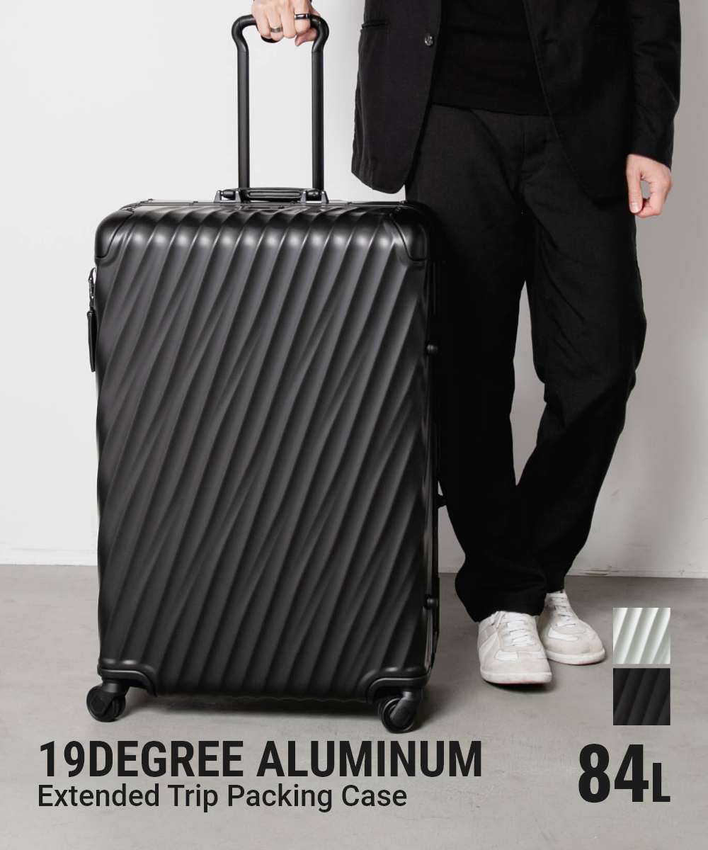 樂天商城 - トゥミ TUMI 19 DEGREE ALUMINUM 19 ディグリー アルミニウム Extended Trip Packing Case エクステンデッド トリップ パッキングケース 036869MD2 036869SLV2 98824 4386 1776 キャリーバッグ スーツケース ラージ チェックイン メンズ バッグ マットブラック