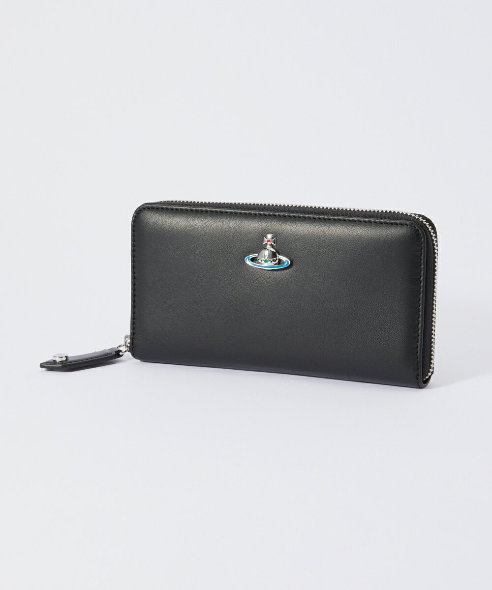 ヴィヴィアンウェストウッド Vivienne Westwood 51050023 L001L 長財布 NAPPA CLASSIC ZIP ROUND WALLET レディース 財布 ブラック