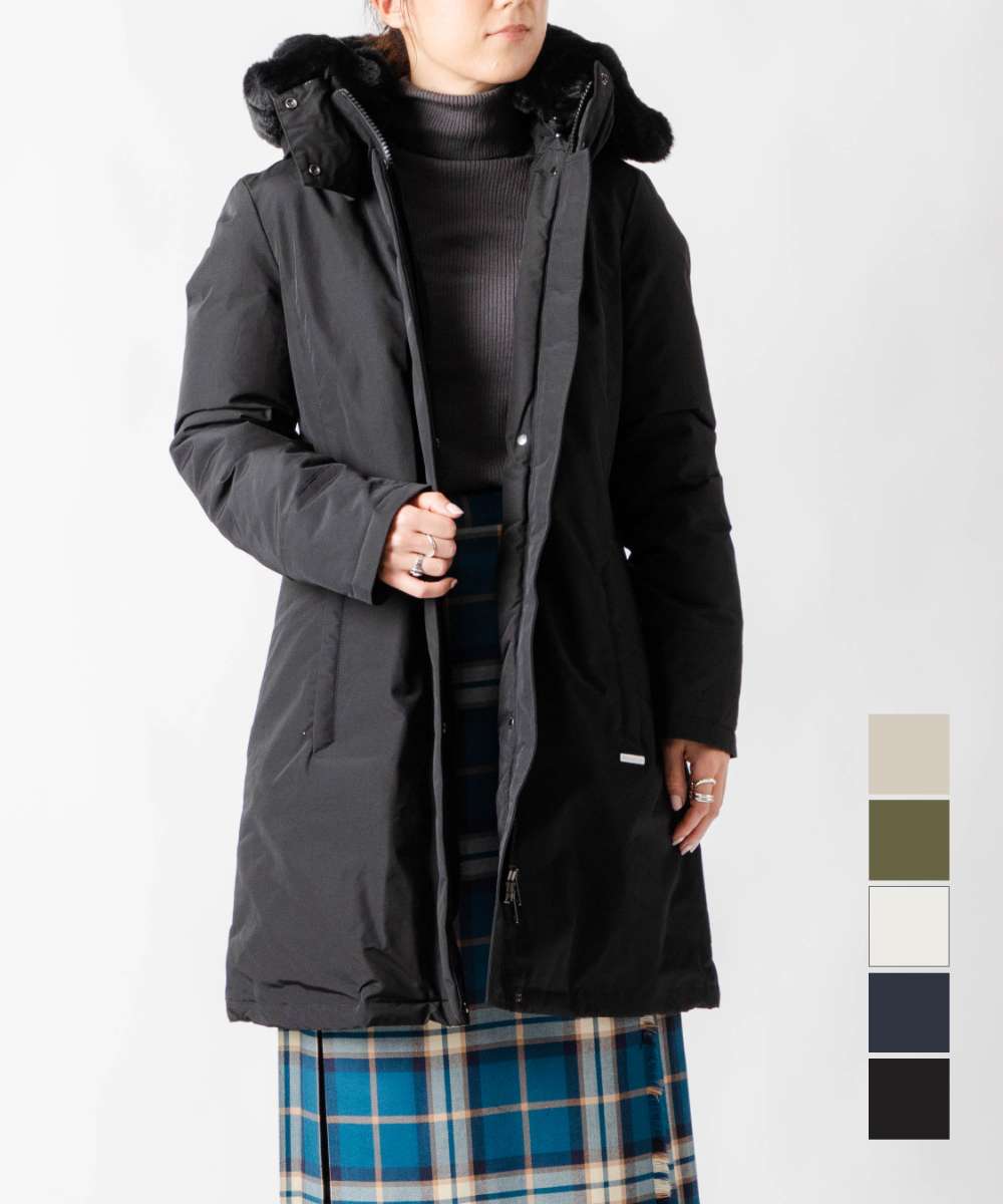 ウールリッチ WOOLRICH レディース コート ボウブリッジパーカー CFWOOU0602MRUT2686 ダウンジャケット レディース BOW BRIDGE PARKA アウター ジャンパー アウトドア カジュアル ウェア 軽量 秋冬 保温 防風 防寒 おしゃれ シンプル ギフト プレゼント ブラック XS S M L