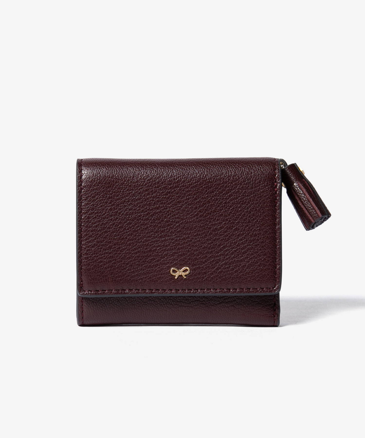 トリーバーチ 折財布 ミニウォレット ワインレッド 人気 可愛い 早い者勝ち！ Tory Burch - トリーバーチ 折財布 ミニウォレット ワインレッド 人気