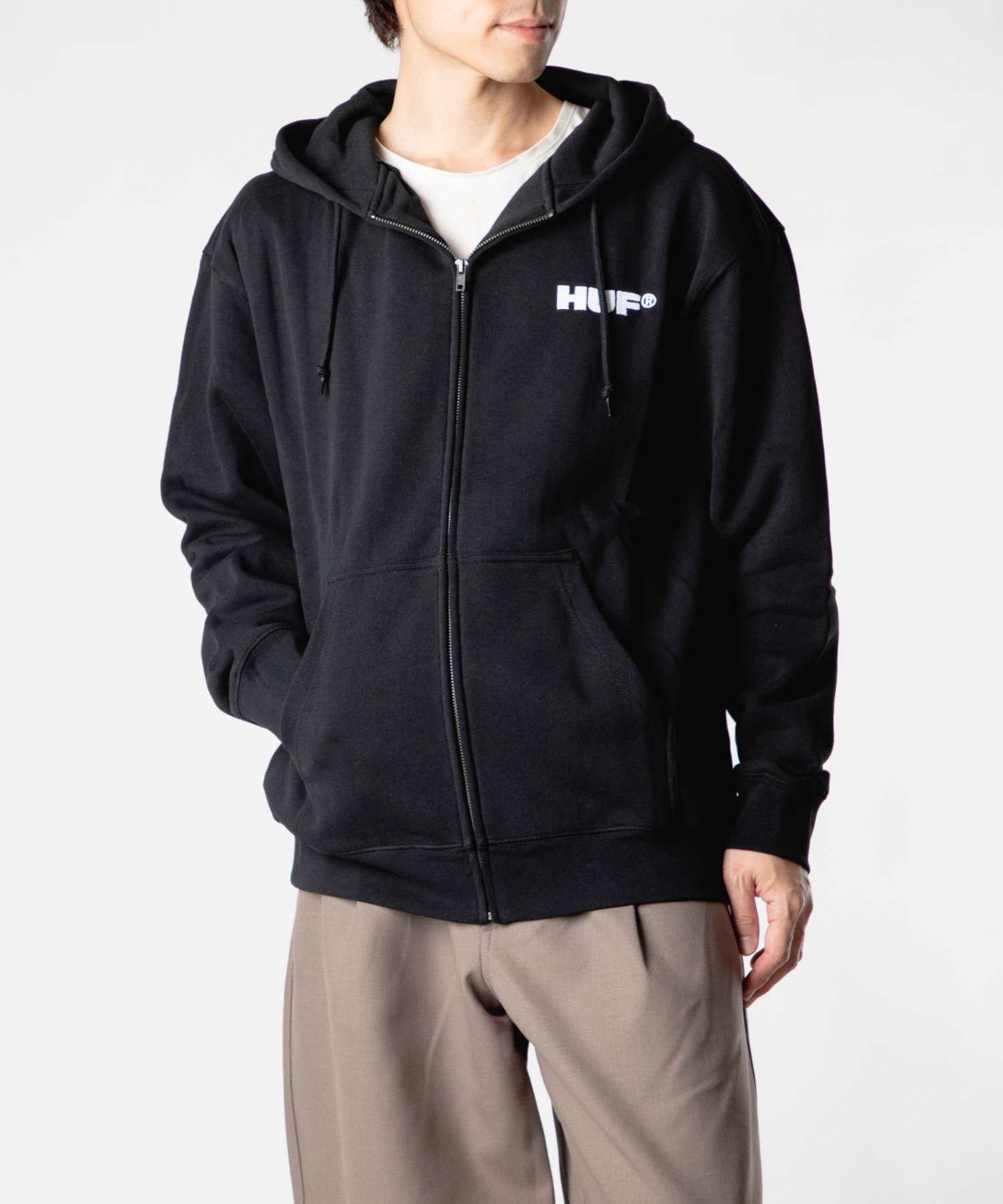 楽天市場】huf ジップ パーカー（トップス｜メンズファッション）の通販