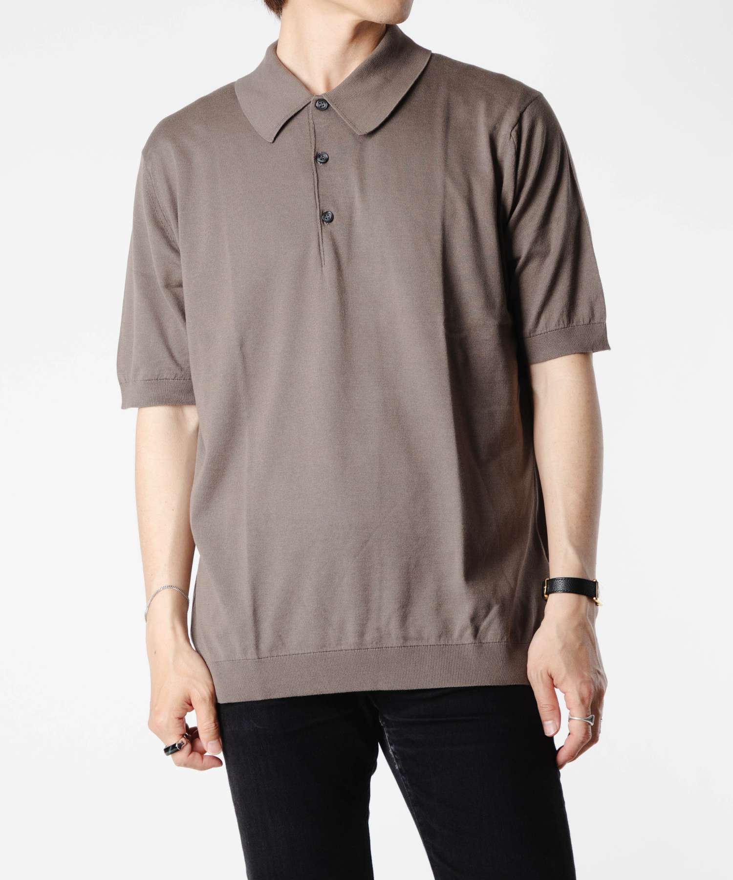 楽天市場】JOHN SMEDLEY（カラーブラウン）（メンズファッション）の通販