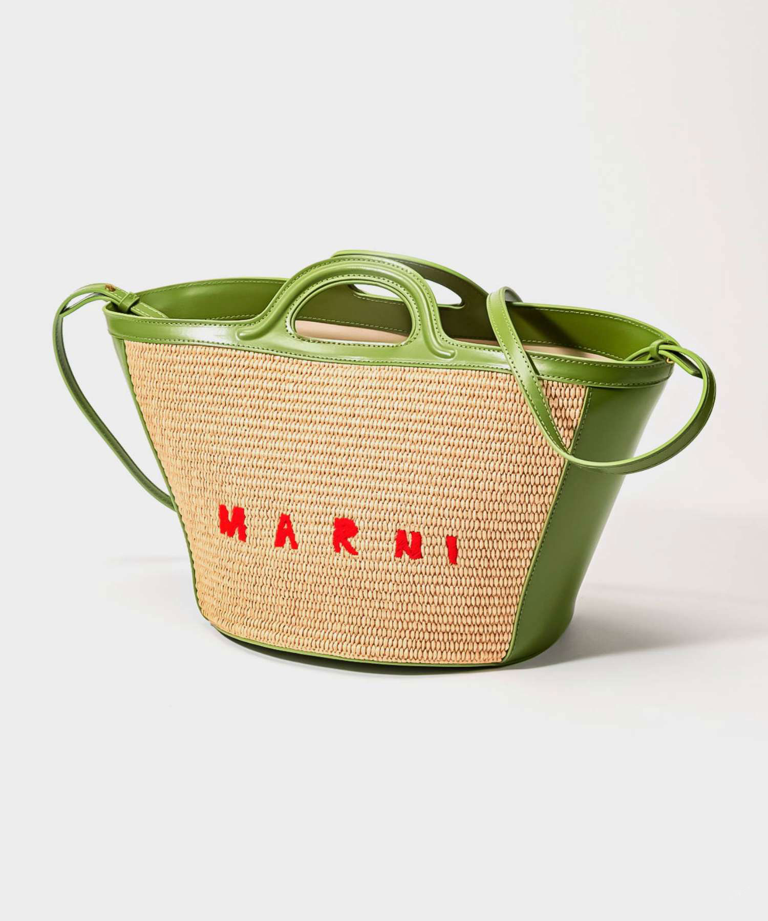 ナポリタン さま専用MARNI オリーブグリーン かごバッグ 楽天市場】マルニ カゴバッグ（カラーグリーン）（バッグ・小物