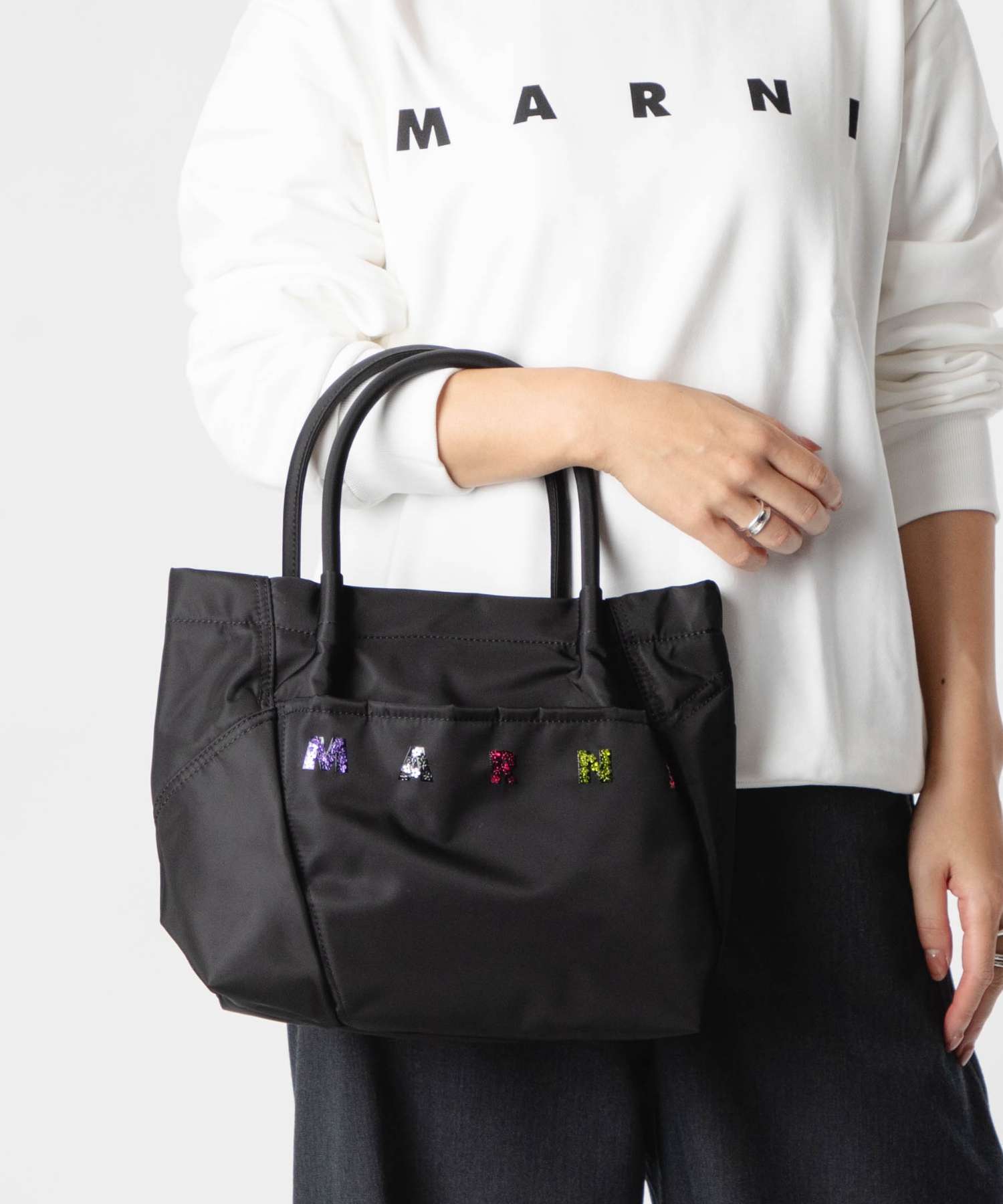 マルニ MARNI KIDS COLLECTION MW105F SHOPPING DAY キッズコレクション TOTE BAG キッズ トートバッグ M01610 M00TJ レディース バッグ 大人もOK