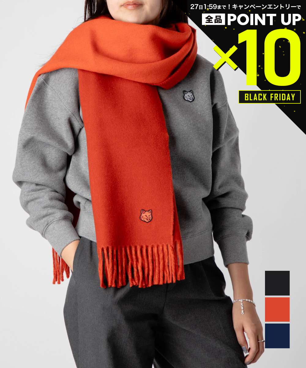 【店内全品エントリーでP10倍！&MAX2万円OFFクーポン配布】メゾンキツネ MAISON KITSUNE LM06201WA0018..