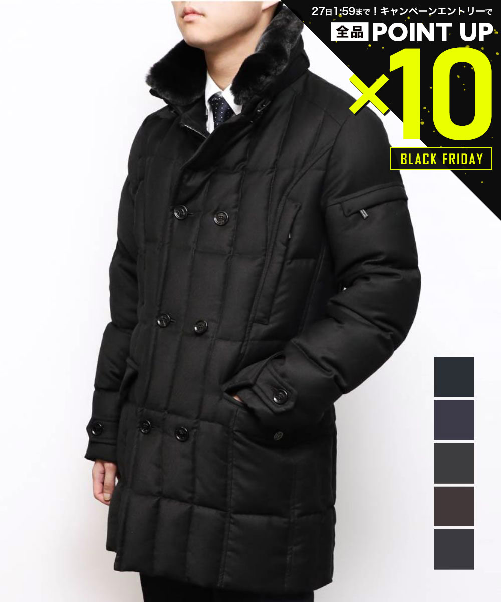 【店内全品エントリーでP10倍！&MAX2万円OFFクーポン配布】ムーレー MOORER ダウンコート MORRIS L モリス モーリス ダウン ダウンジャケット MOUGI200309 TEPA217 メンズ アウター キルティング