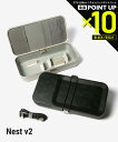 【店内全品エントリーでP10倍!&MAX2万円OFFクーポン配布】オービットキー Orbitkey Nest v2 ネスト ブイツー WNS2 ASH-104 ...