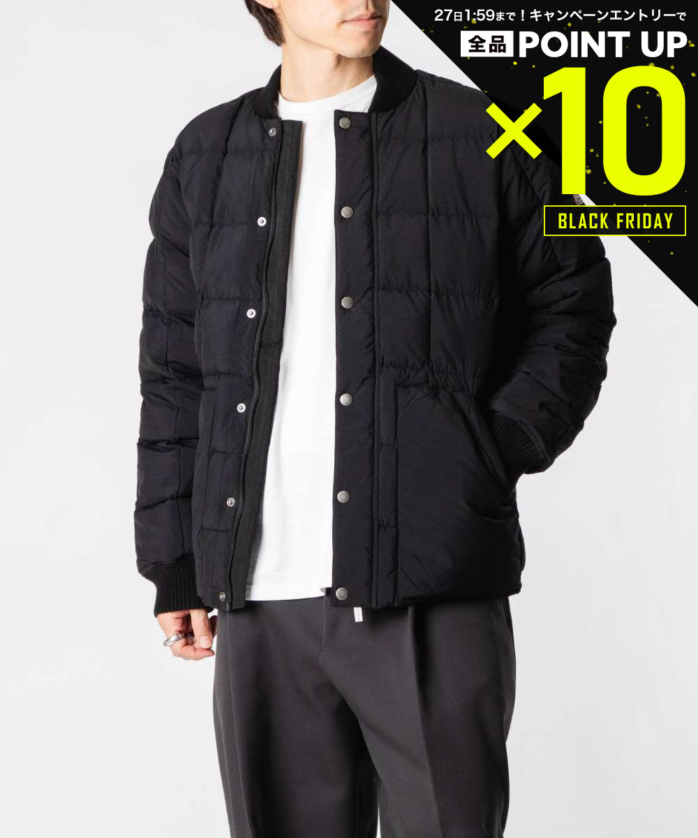 【店内全品エントリーでP10倍！&MAX2万円OFFクーポン配布】ピレネックス PYRENEX FLIGHT DOWN JACKET フライト ダウンジャケット HMY023 キルティング メンズ アウター