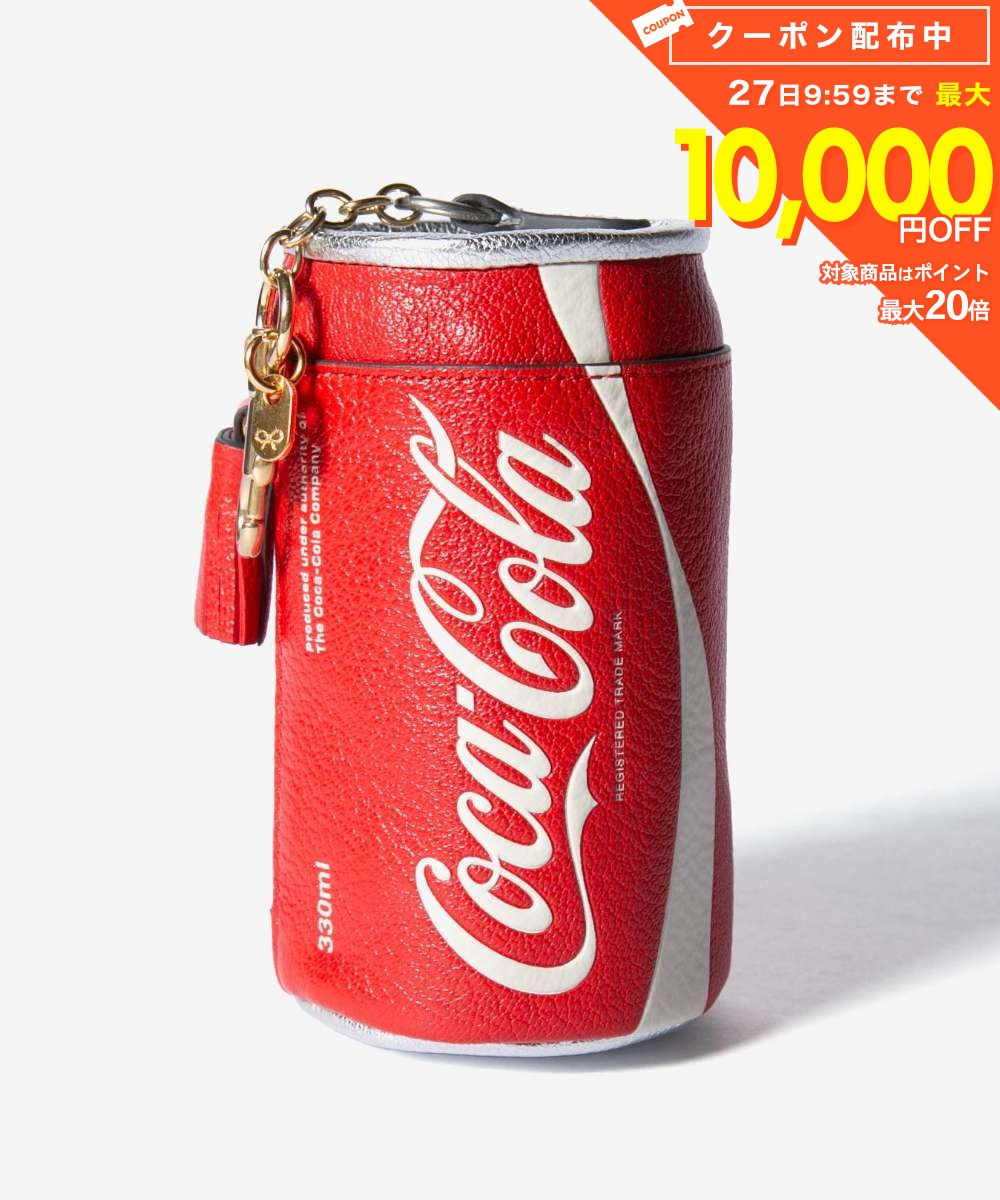 樂天商城 - アニヤ ハインドマーチ ANYA HINDMARCH Anya Brands Coin Purse Coca Cola in Shiny Capra Coca Cola コカコーラ コイン パース チャーム 5050925179546 コインケース レディース 財布 小物